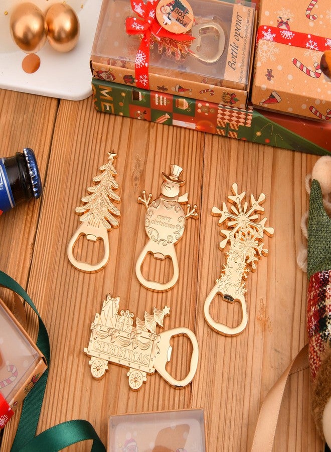 Winocbxt 24Pcs Christmas Themed Bottle Openers - Festive Party Favors and Gifts for Weddings, Bridal Showers, or Baby Showers - Ideal Decorations and Souvenirs for Christmas Celebrations - Image 5